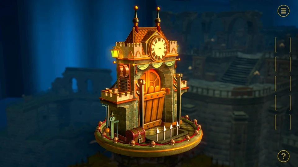 Doors Paradox Chapter 1 Level 15 King's Tower real gameplay diorama