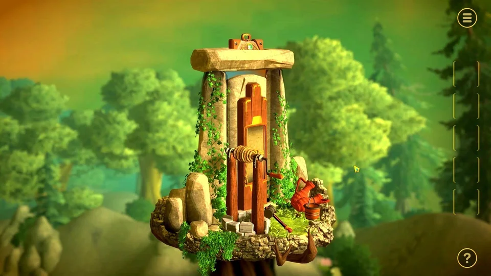 Doors Paradox Chapter 1 Level 3 Ancient Ruins real gameplay diorama