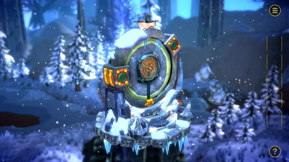Doors Paradox Chapter 2 Level 16 Frozen Fate real gameplay diorama