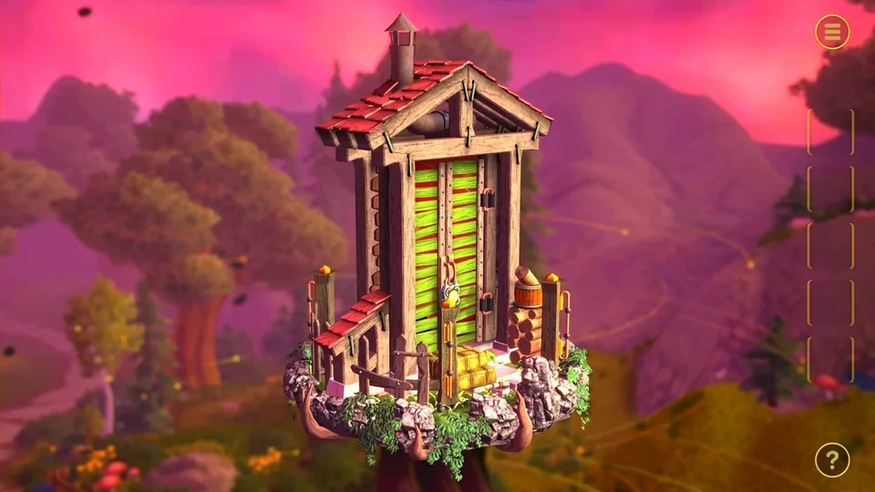 Doors Paradox Chapter 1 Level 4 Summer Sunset real gameplay diorama