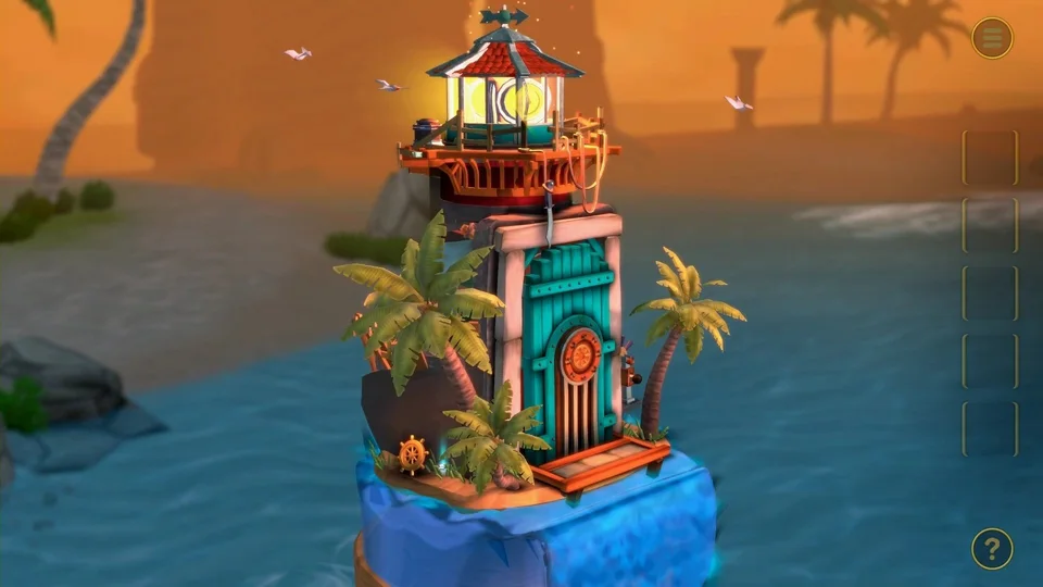 Doors Paradox Chapter 3 Level 1 The Lighthouse real gameplay diorama