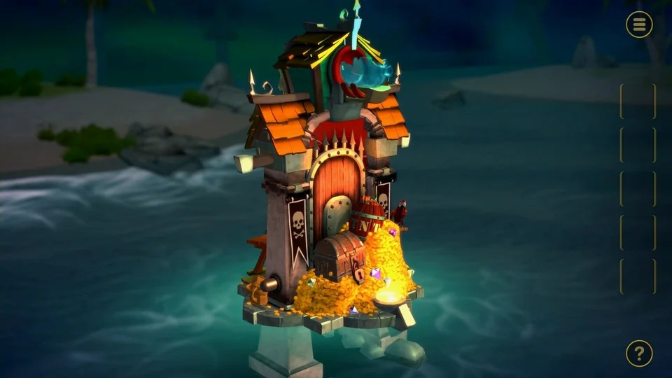 Doors Paradox Chapter 3 Level 4 Pirate Bay real gameplay diorama