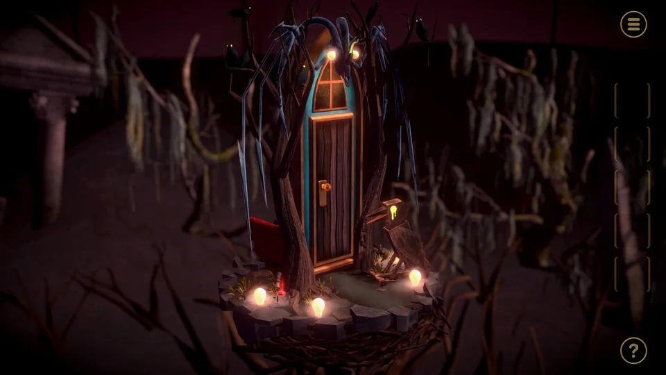Doors Paradox Chapter 3 Level 14 Infernal Fire real gameplay diorama