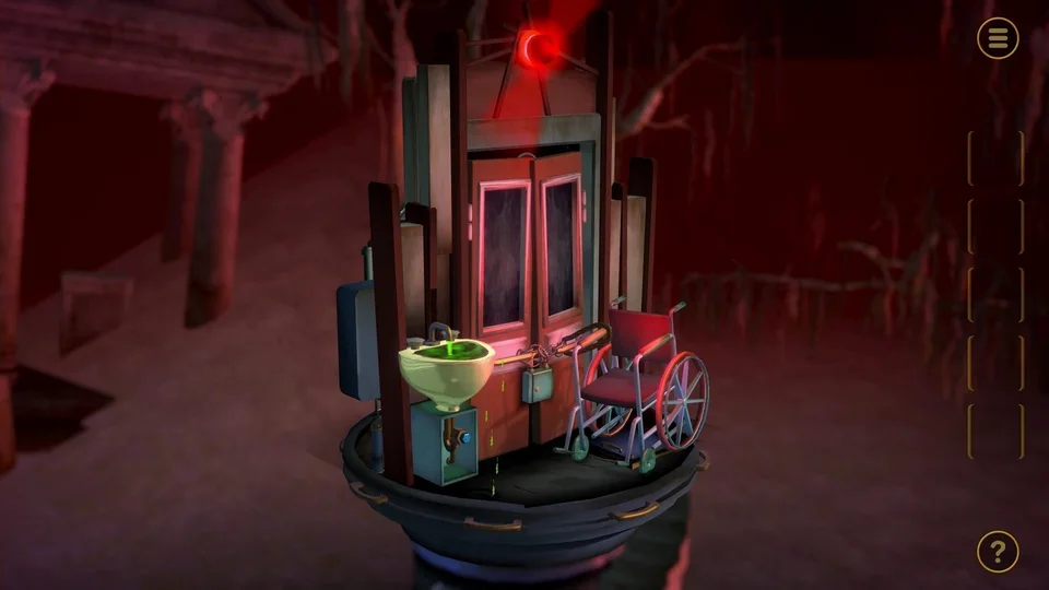 Doors Paradox Chapter 3 Level 15 Sanatorium real gameplay diorama