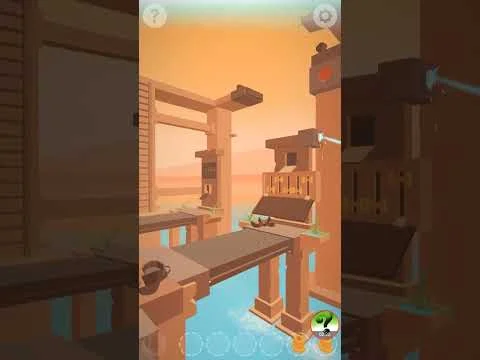 Faraway Puzzle Escape Level 4 Laser Receivers and Lever Sequence desert temple gameplay