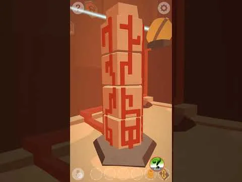 Faraway Puzzle Escape Level 5 Continuous Lines and Opposite Symbols desert temple gameplay