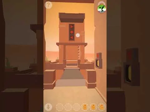 Faraway Puzzle Escape Level 6 Shape Code and Twin Bolt Panels desert temple gameplay