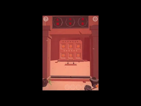 Faraway Puzzle Escape Level 9 Golden Sockets and Symbol Wheels desert temple gameplay