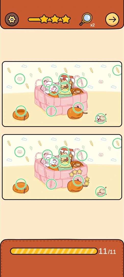 Find Out Differences reference 13 Toy Picnic real gameplay