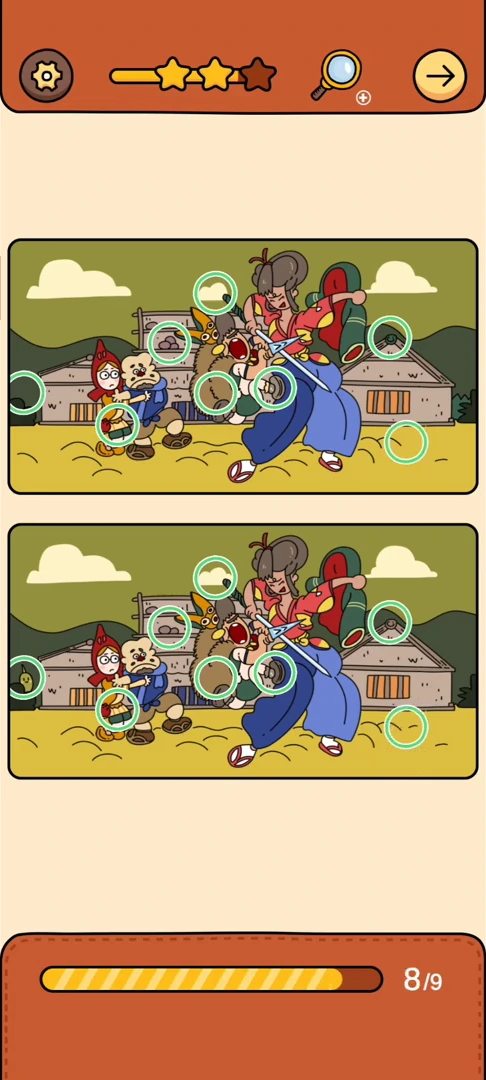 Find Out Differences reference 29 Journey to the West real gameplay