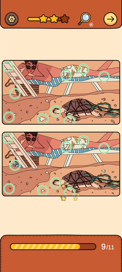 Find Out Differences reference 32 Giant Prawn real gameplay