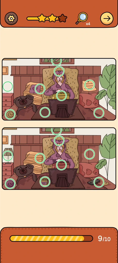 Find Out Differences reference 4 Tarot Reader real gameplay