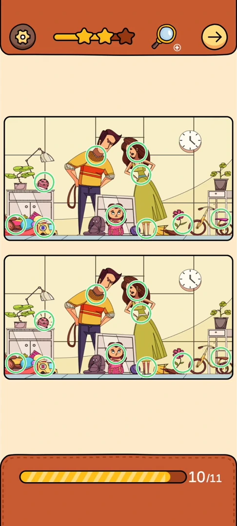 Find Out Differences reference 40 Family Playtime real gameplay