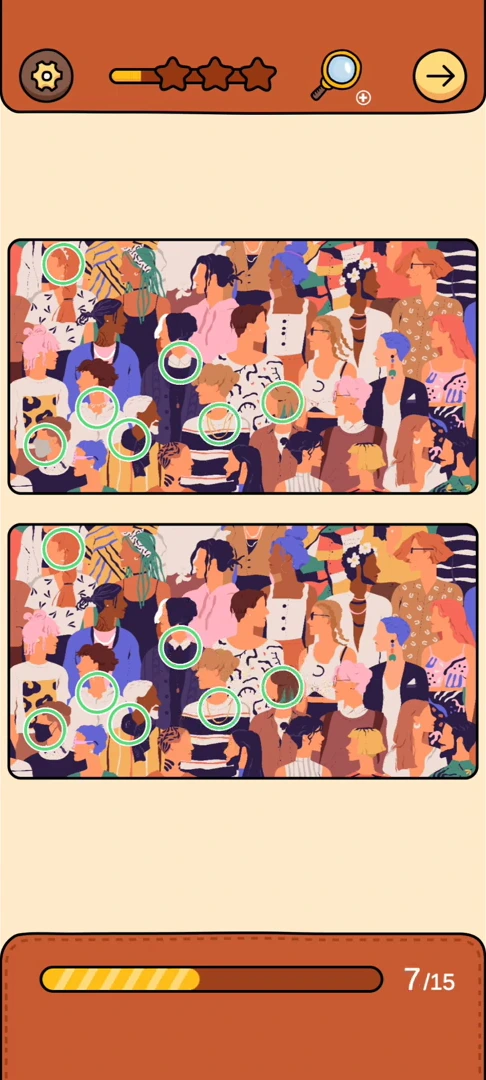 Find Out Differences reference 50 Concert Crowd real gameplay