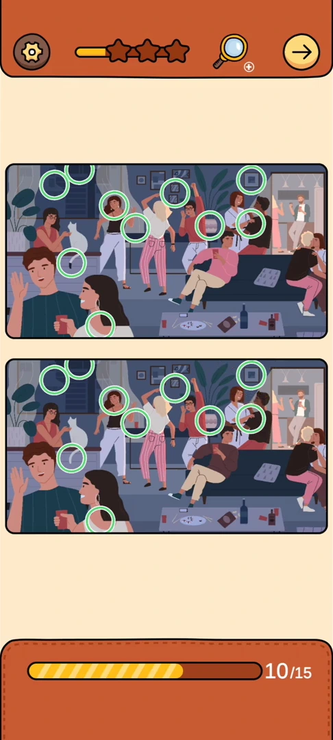Find Out Differences reference 52 Nightclub real gameplay