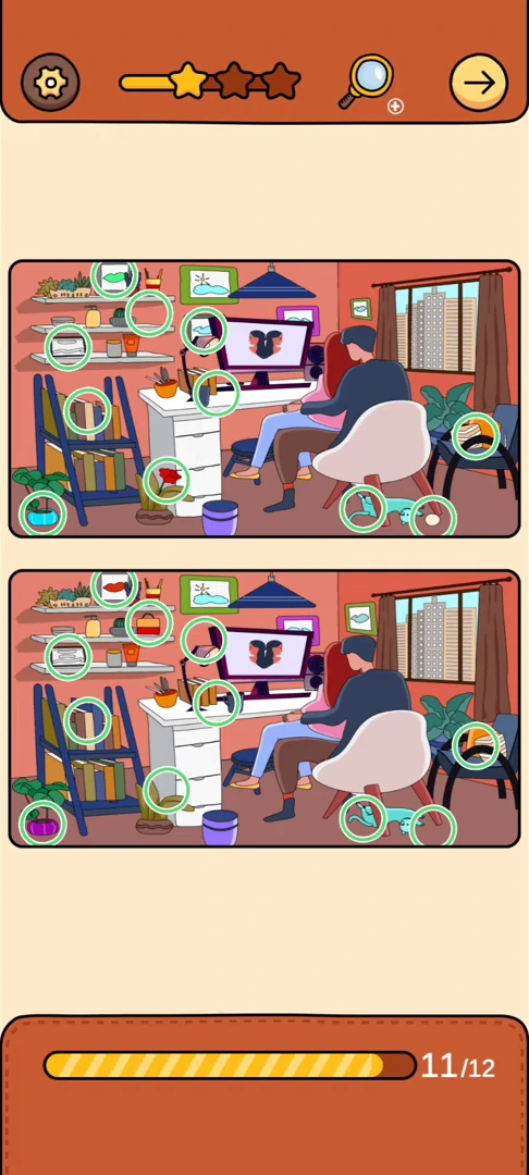 Find Out Differences reference 56 Home Workspace real gameplay