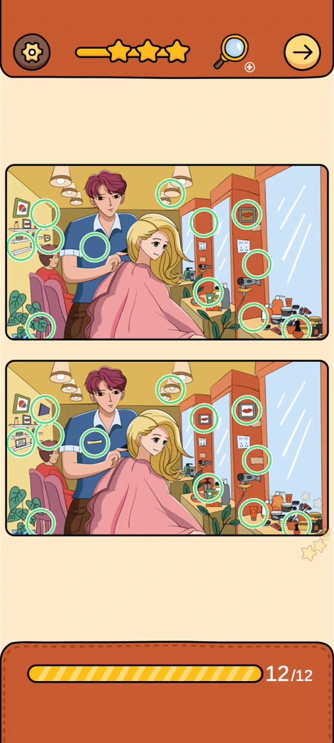 Find Out Differences reference 58 Hair Salon real gameplay