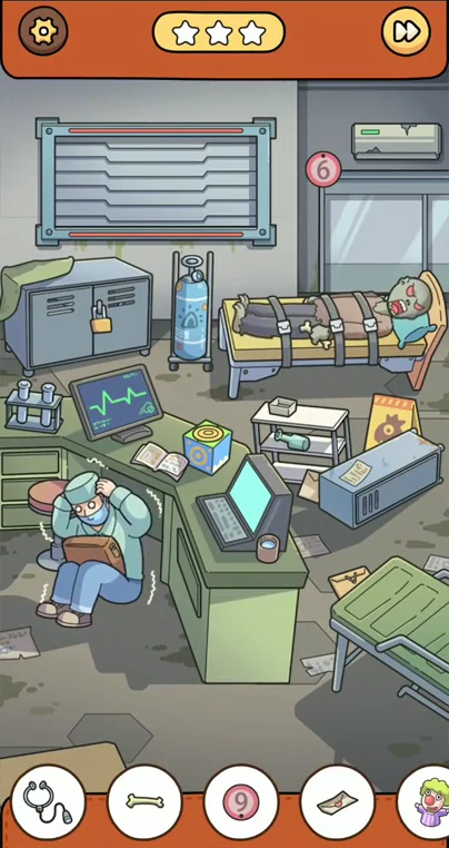 Find Out: Zombie Hospital gameplay