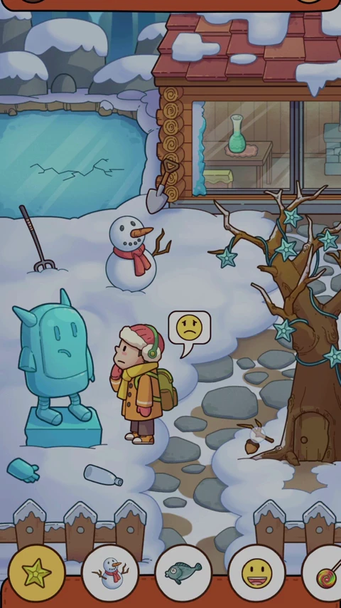 Find Out: Playing in the Snow gameplay