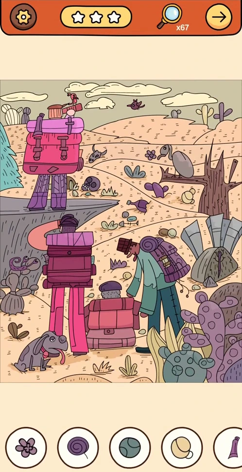 Find Out Hidden Objects reference chapter 2, scene 8 Desert Postbox real gameplay
