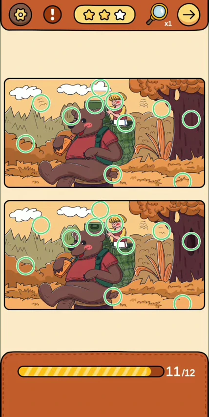 Find Out animal story reference 2, differences Bear and the Honey Pot real gameplay