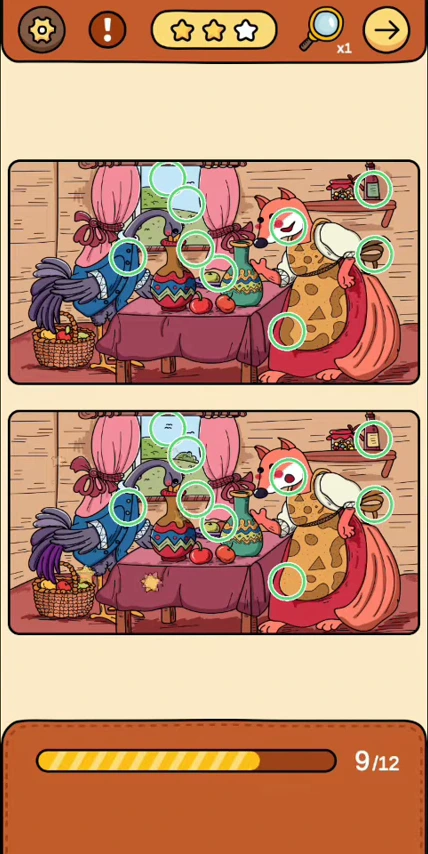 Find Out animal story reference 5, differences Bird and Wolf at the Stall real gameplay