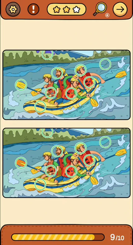 Find Out travel story reference 11, differences River Rafting real gameplay