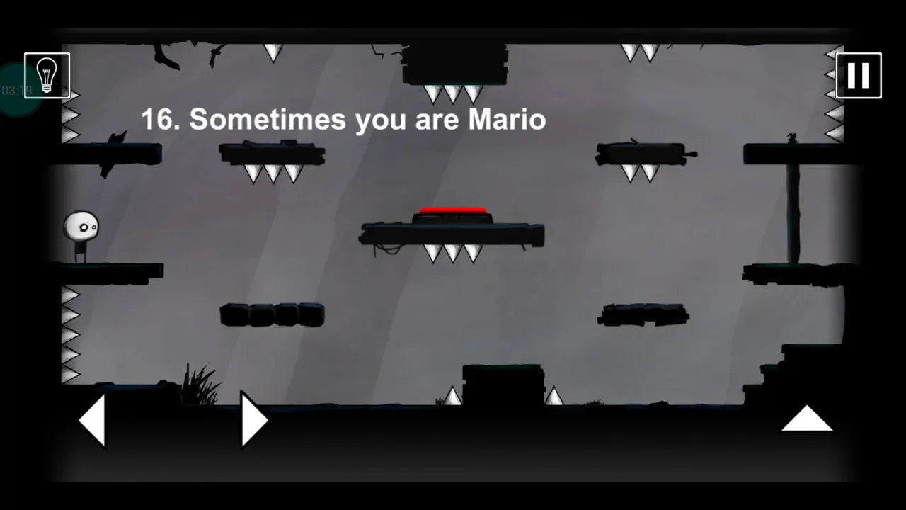 That Level Again Level 16: Sometimes you are Mario gameplay