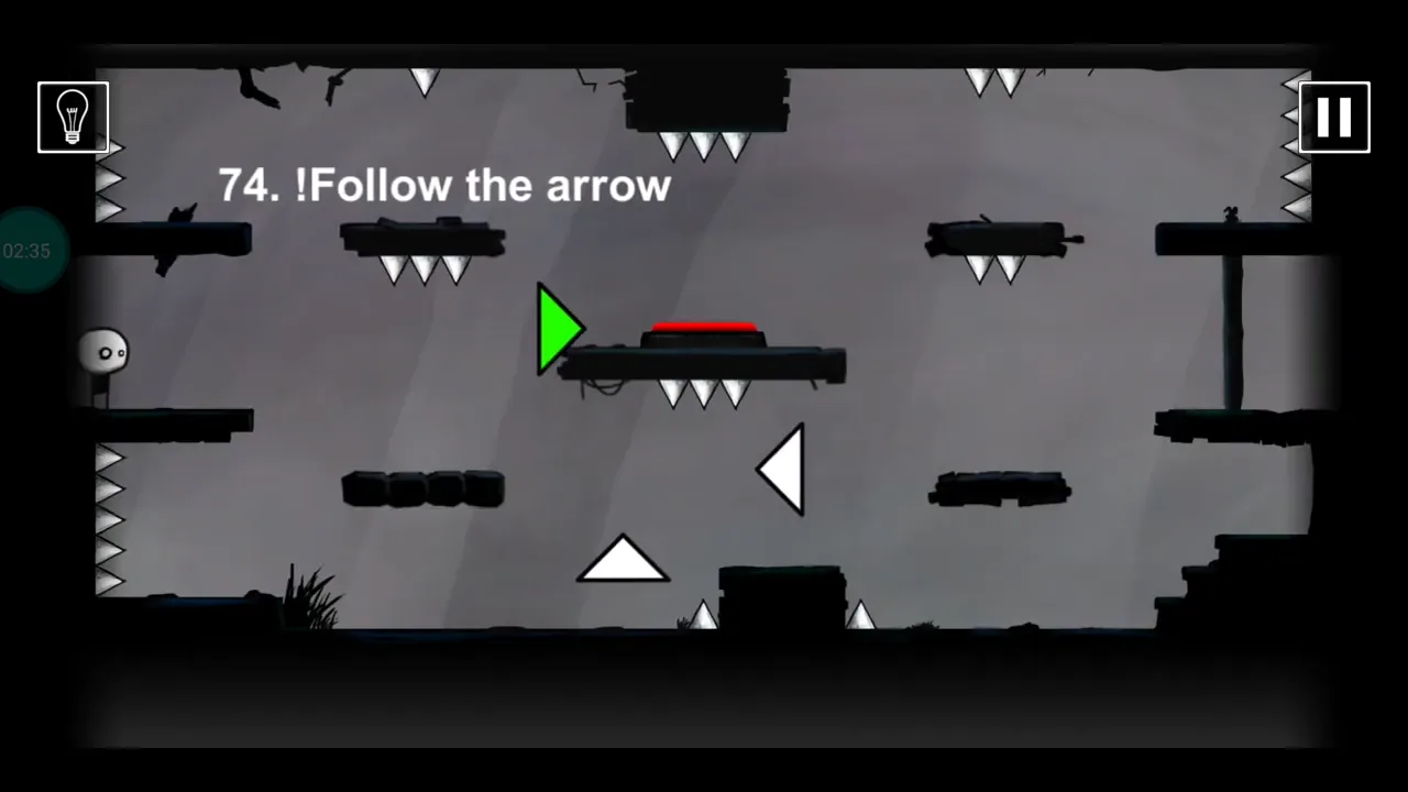 That Level Again Level 74: !Follow the arrow gameplay