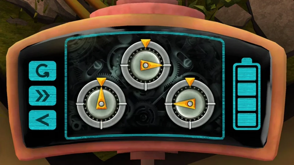Tiny Robots Recharged Level 2 Head & Boulders real gameplay diorama