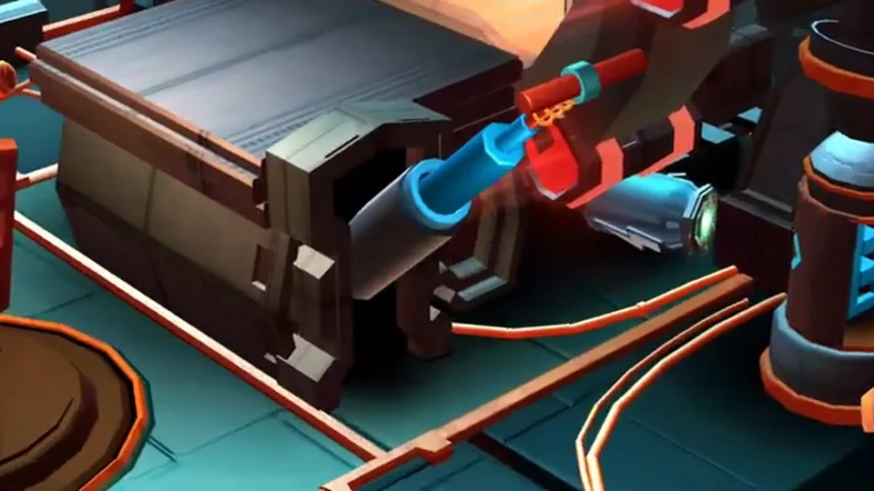 Tiny Robots Recharged Level 26 Stargate real gameplay diorama
