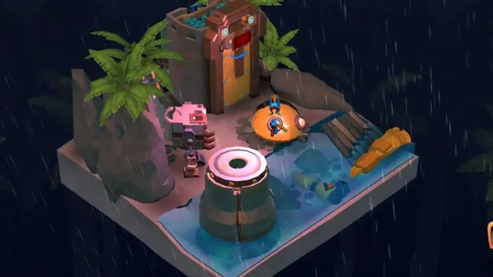 Tiny Robots Recharged Level 3 Birds Are Prey real gameplay diorama
