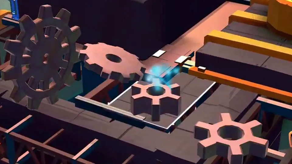 Tiny Robots Recharged Level 39 Bionic Blast real gameplay diorama