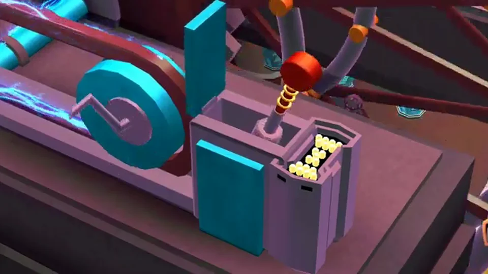 Tiny Robots Recharged Level 40 Ferris Wheel real gameplay diorama