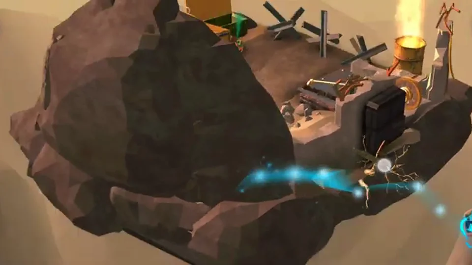 Tiny Robots Recharged Level 5 Truck Trouble real gameplay diorama