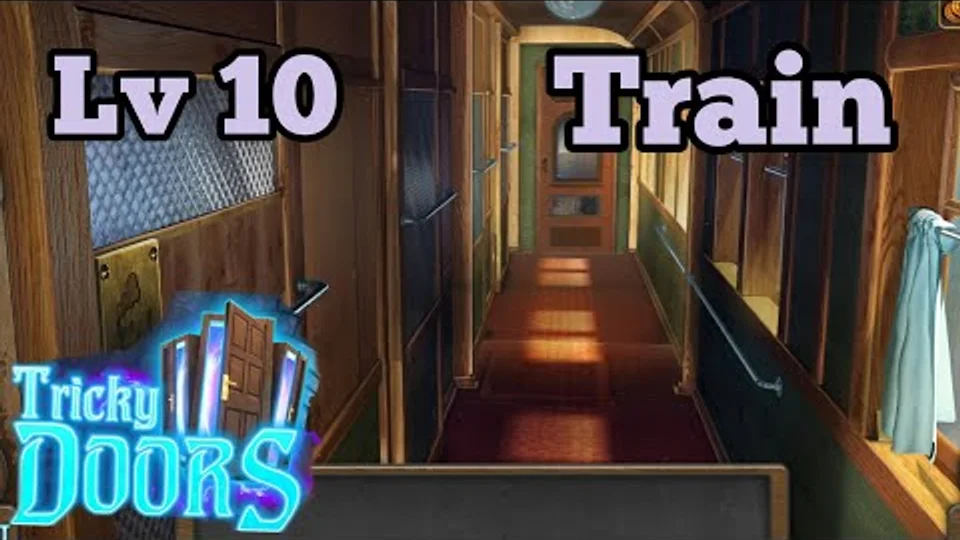 Tricky Doors Level 10 Train walkthrough gameplay