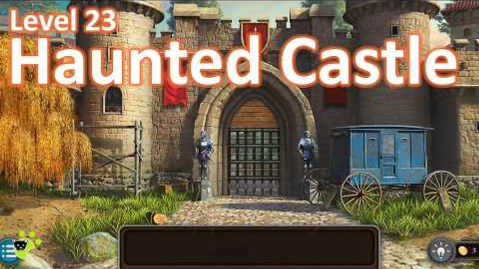 Tricky Doors Level 23 Haunted Castle walkthrough gameplay