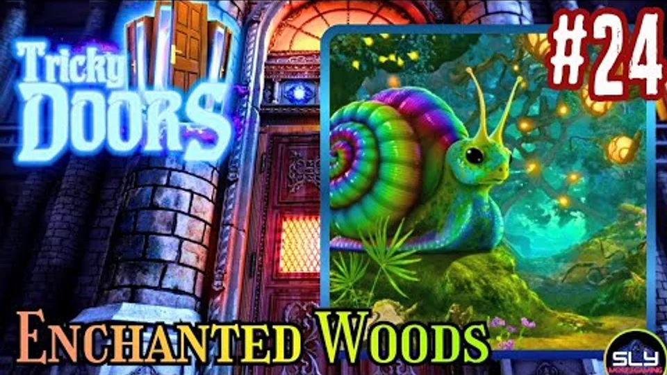 Tricky Doors Level 24 Enchanted Woods walkthrough gameplay