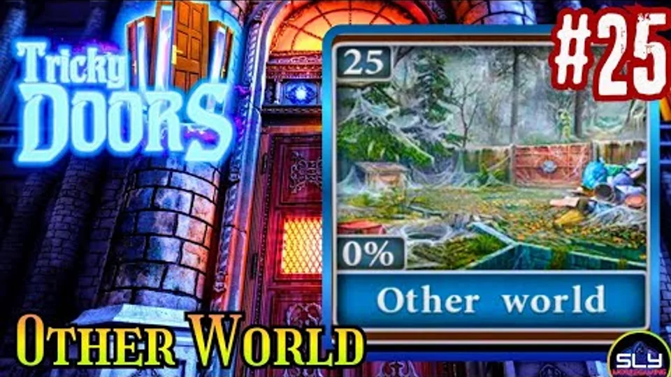 Tricky Doors Level 25 Other World walkthrough gameplay