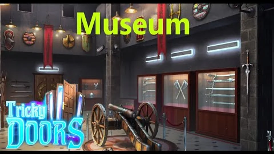 Tricky Doors Level 6 Museum walkthrough gameplay