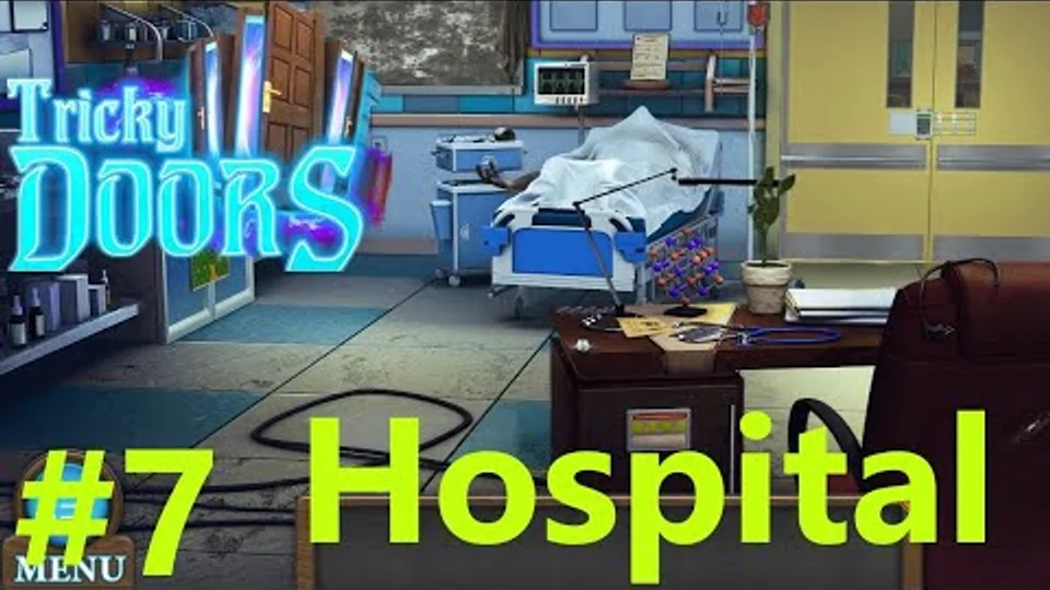 Tricky Doors Level 7 Hospital walkthrough gameplay